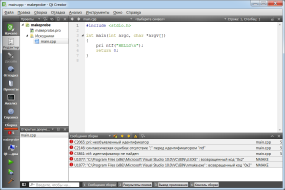 QtCreator � ���������� ����������